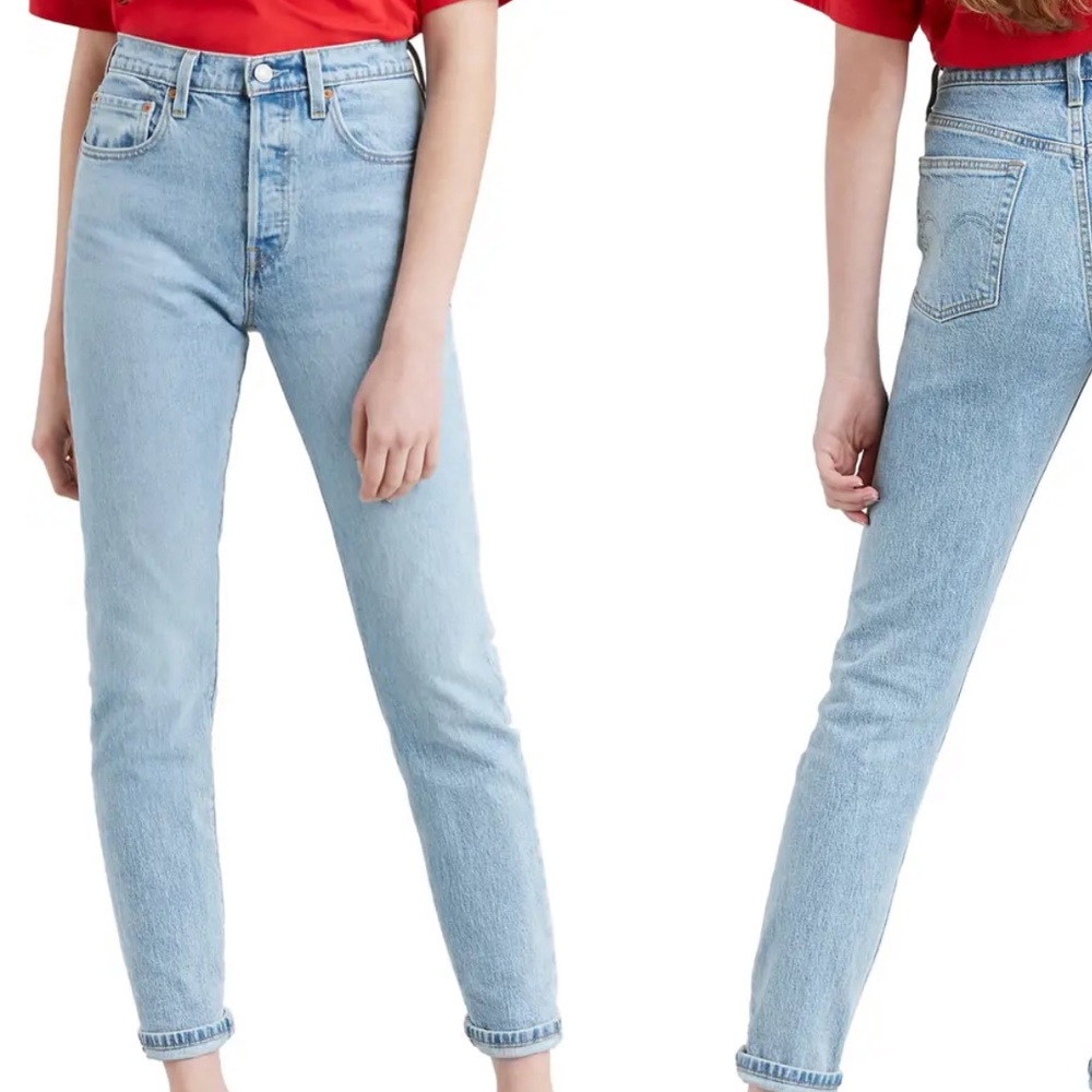 Levi’s 501 Skinny light wash jeans size 29